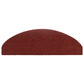 Trapmatten Zelfklevend 5 St 65X21X4 Cm Naaldvilt Rood