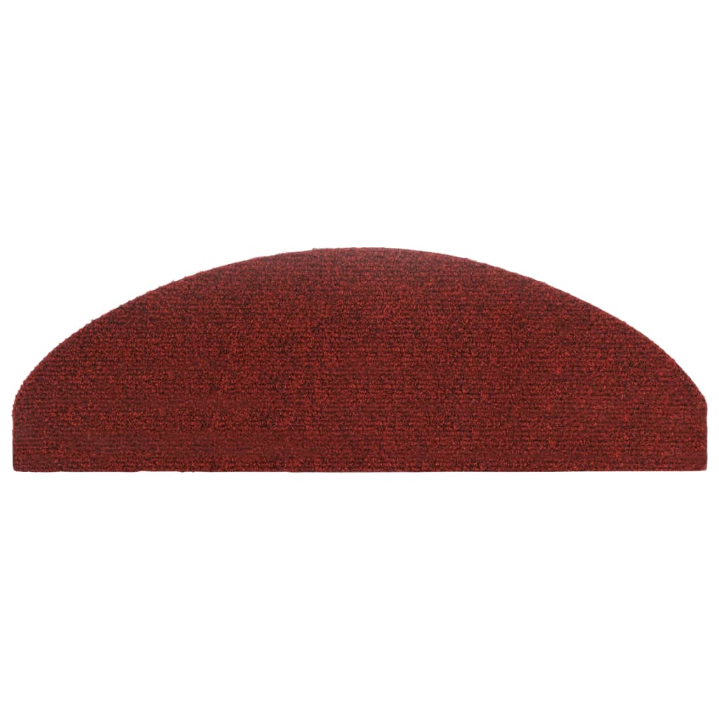 Trapmatten Zelfklevend 5 St 65X21X4 Cm Naaldvilt Rood