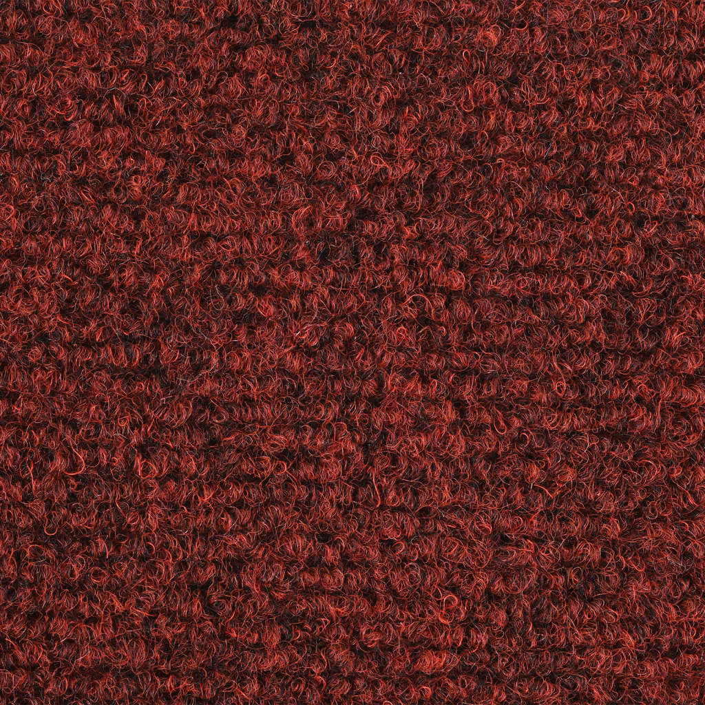 Trapmatten Zelfklevend 5 St 65X21X4 Cm Naaldvilt Rood