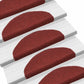 Trapmatten Zelfklevend 10 St 65X21X4 Cm Naaldvilt Rood