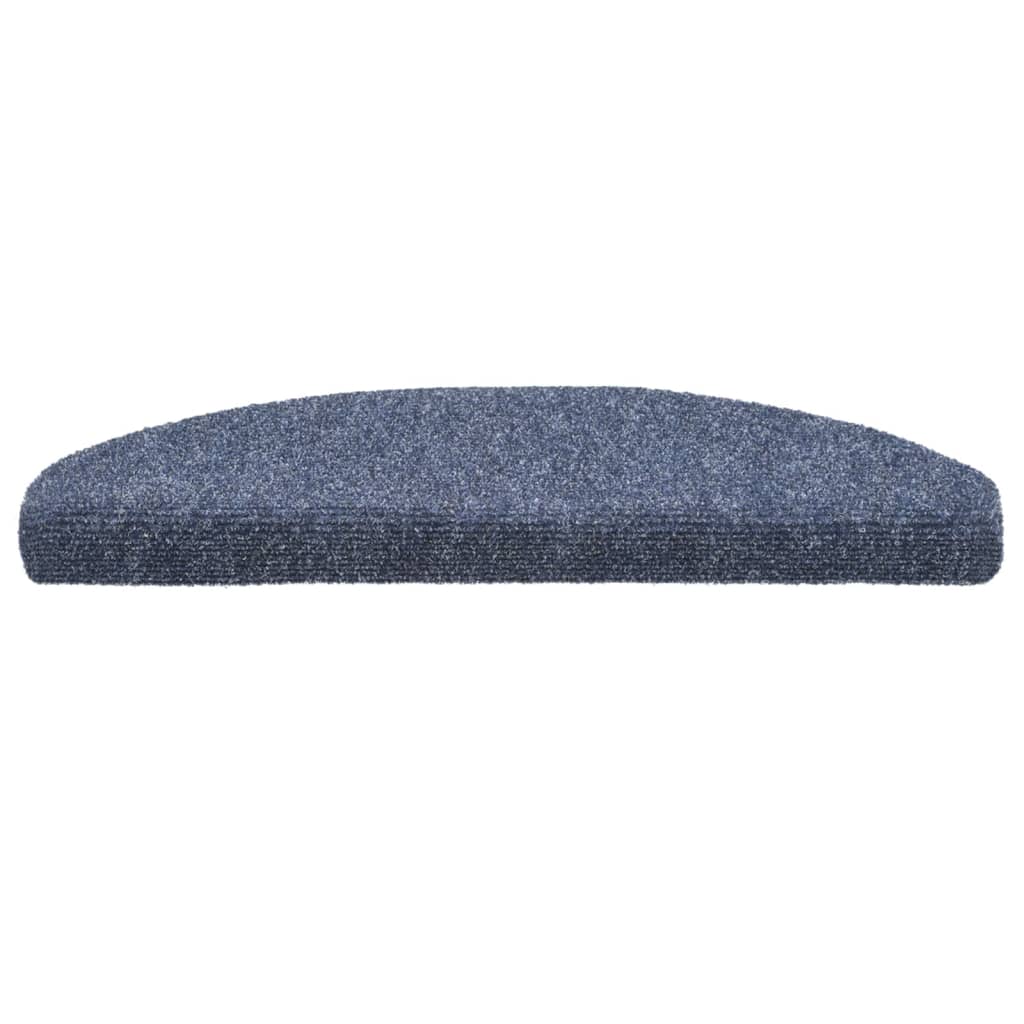 Trapmatten Zelfklevend 5 St 65X21X4 Cm Naaldvilt Blauw