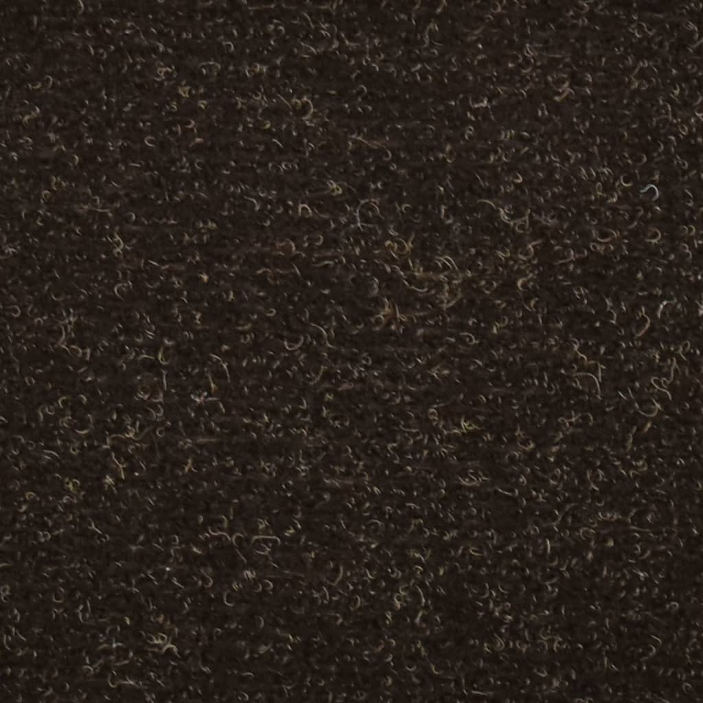 Trapmatten Zelfklevend 5 St 65X21X4 Cm Naaldvilt Donkerbruin