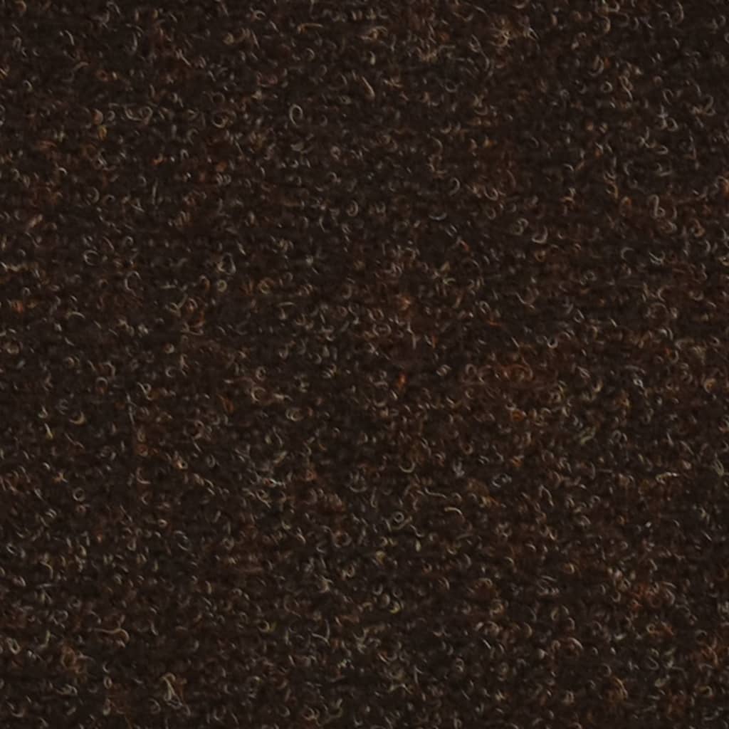 Trapmatten Zelfklevend 5 St 65X21X4 Cm Naaldvilt Bruin