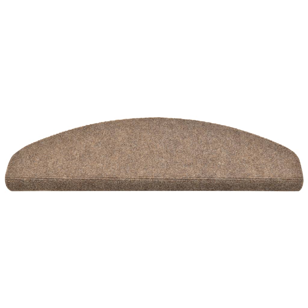 Trapmatten Zelfklevend 5 St 65X21X4 Cm Naaldvilt Crèmekleurig
