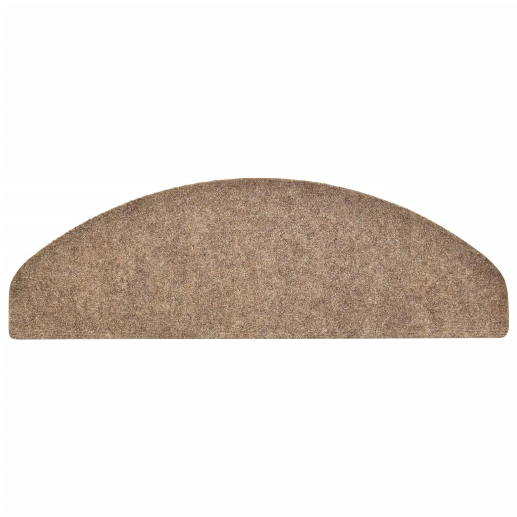Trapmatten Zelfklevend 5 St 65X21X4 Cm Naaldvilt Crèmekleurig
