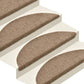 Trapmatten Zelfklevend 5 St 65X21X4 Cm Naaldvilt Crèmekleurig