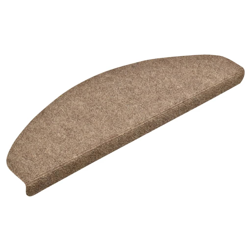 Trapmatten Zelfklevend 10 St 65X21X4 Cm Naaldvilt Crèmekleurig
