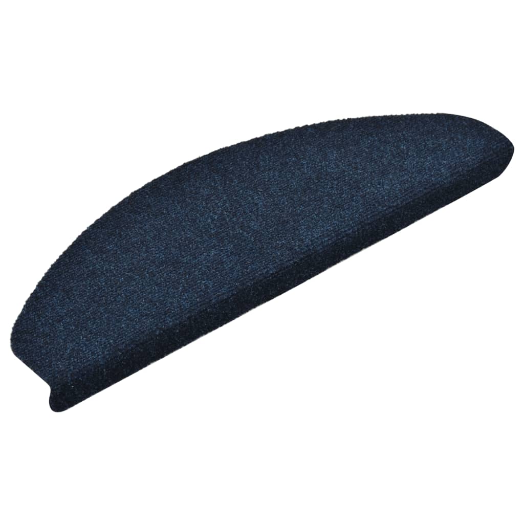Trapmatten Zelfklevend 5 St 65X21X4 Cm Naaldvilt Marineblauw