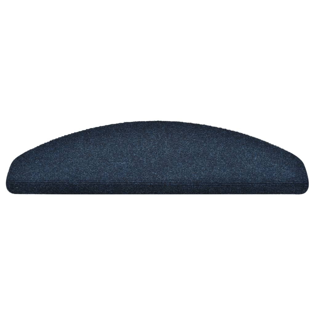 Trapmatten Zelfklevend 5 St 65X21X4 Cm Naaldvilt Marineblauw