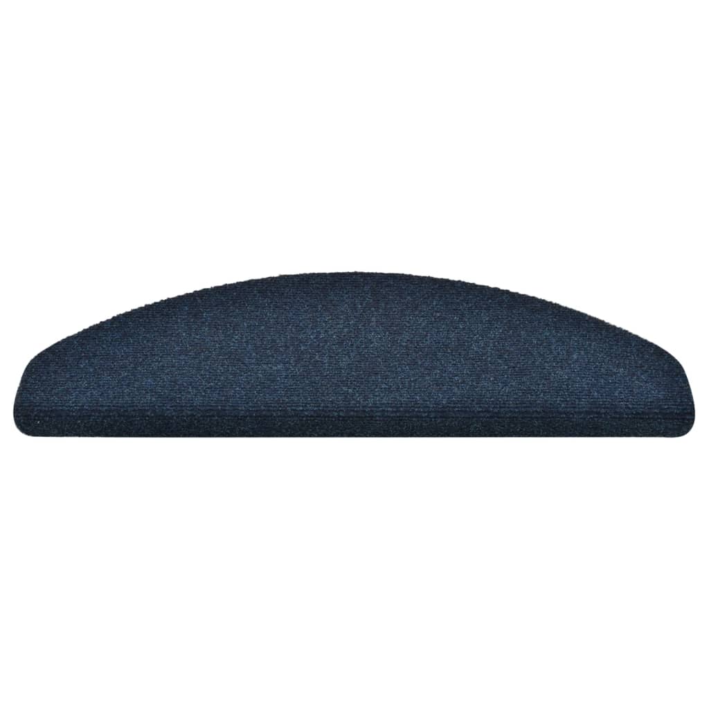 Trapmatten Zelfklevend 10 St 65X21X4 Cm Naaldvilt Marineblauw