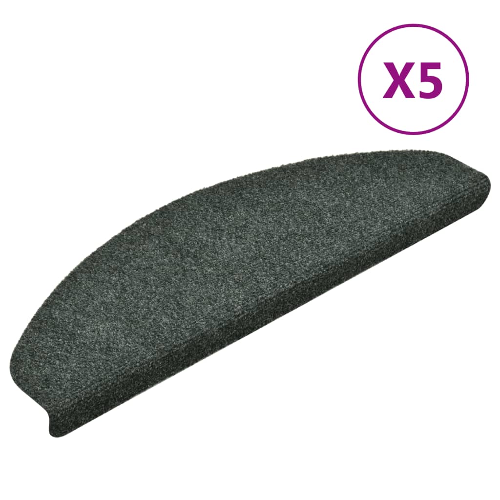Trapmatten Zelfklevend 5 St 65X21X4 Cm Naaldvilt Groen