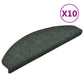 Trapmatten Zelfklevend 10 St 65X21X4 Cm Naaldvilt Groen