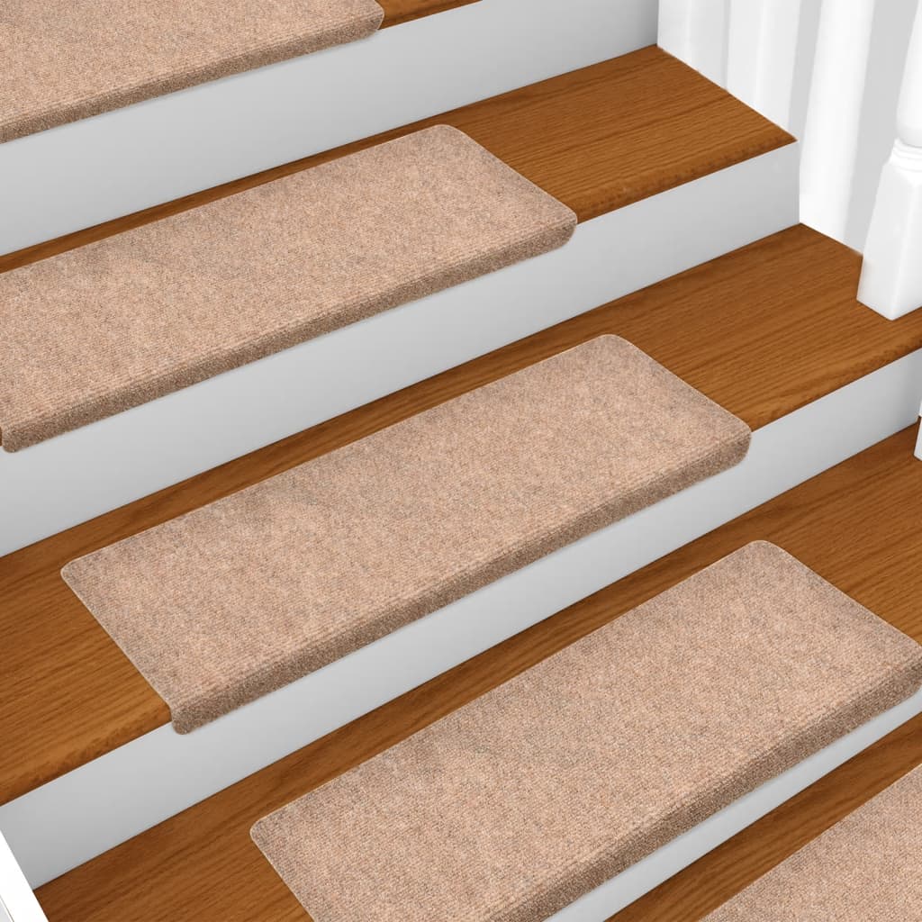 Trapmatten 5 St 65X25 Cm Naaldvilt Bruin