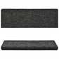 Trapmatten 10 St 65X25 Cm Naaldvilt Grijs