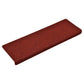 Trapmatten 10 St 65X25 Cm Naaldvilt Bordeauxrood