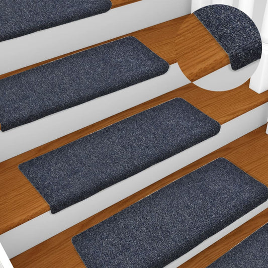 Trapmatten 10 St 65X25 Cm Naaldvilt Antracietkleurig