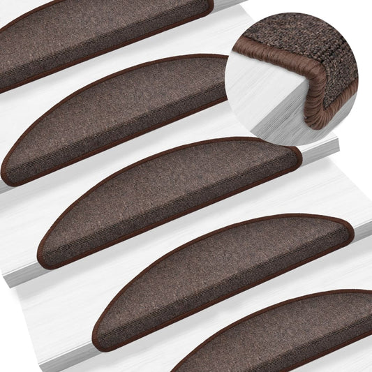 Trapmatten 5 St 56X20 Cm Koffiebruin