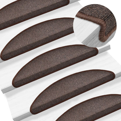 Trapmatten 10 St 56X20 Cm Koffiebruin