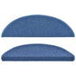 Trapmatten 10 St 56X20 Cm Blauw