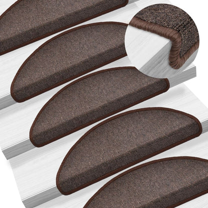 Trapmatten 10 St 65X28 Cm Koffiebruin