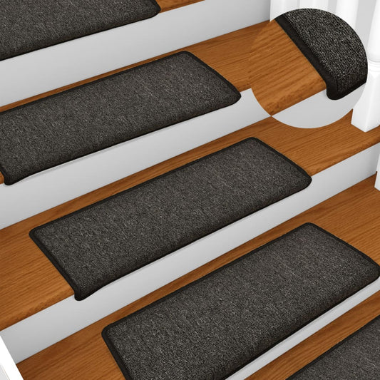 Trapmatten 5 St 65X25 Cm Antracietkleurig