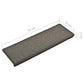 Trapmatten 10 St 65X25 Cm Donkergrijs