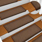 Trapmatten 10 St 65X25 Cm Bruin