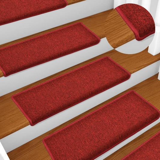Trapmatten 5 St 65X25 Cm Rood