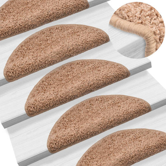 Trapmatten 5 St 56X20 Cm Beige