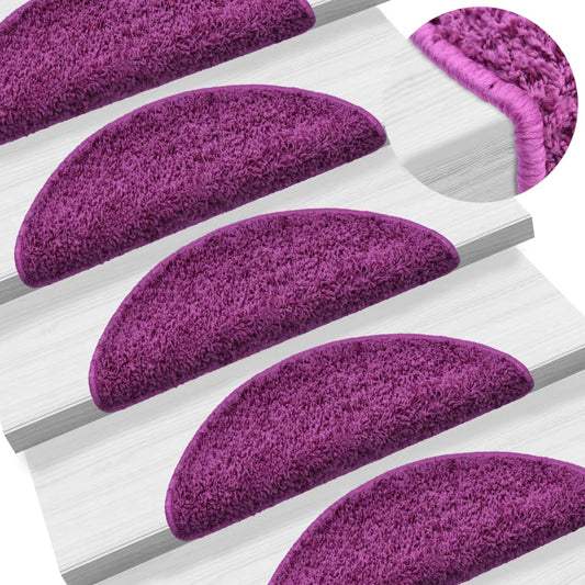 Trapmatten 10 St 56X20 Cm Violet
