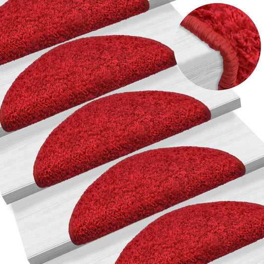 Trapmatten 5 St 65X25 Cm Rood