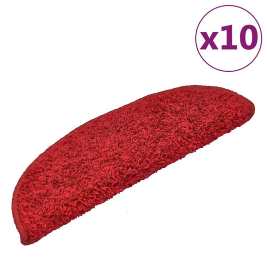 Trapmatten 10 St 65X25 Cm Rood