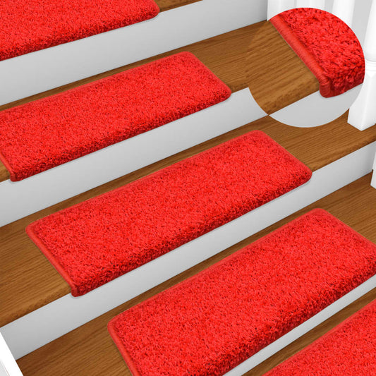 Trapmatten 5 St 65X25 Cm Rood