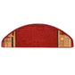 Trapmatten Zelfklevend 5 St 65X25 Cm Rood