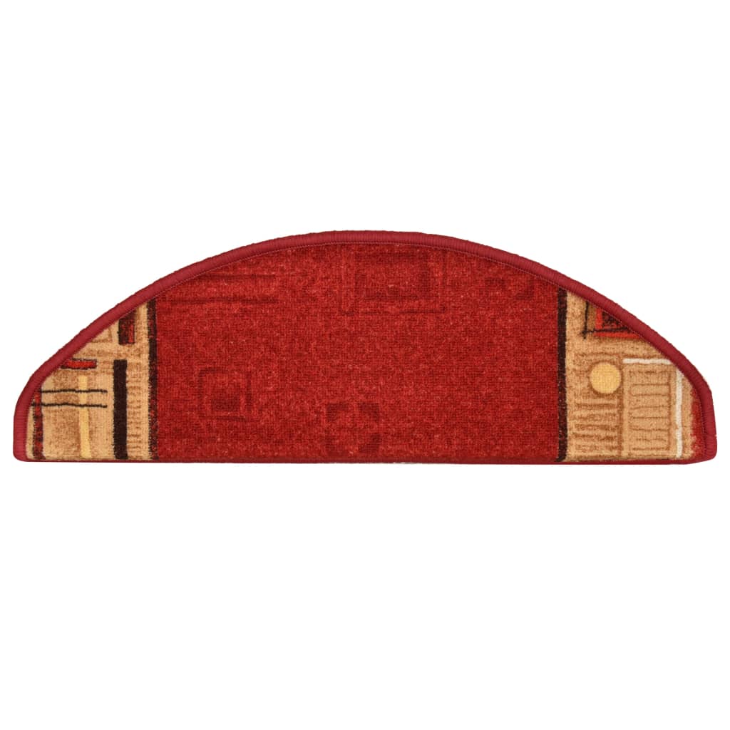 Trapmatten Zelfklevend 5 St 65X25 Cm Rood