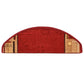 Trapmatten Zelfklevend 10 St 65X25 Cm Rood