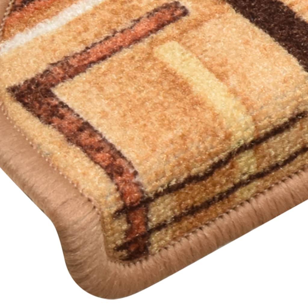 Trapmatten Zelfklevend 5 St 65X25 Cm Beige