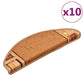 Trapmatten Zelfklevend 10 St 65X25 Cm Beige