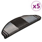 Trapmatten Zelfklevend 5 St 65X25 Cm Zwart En Grijs