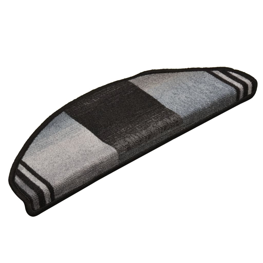 Trapmatten Zelfklevend 5 St 65X25 Cm Zwart En Grijs