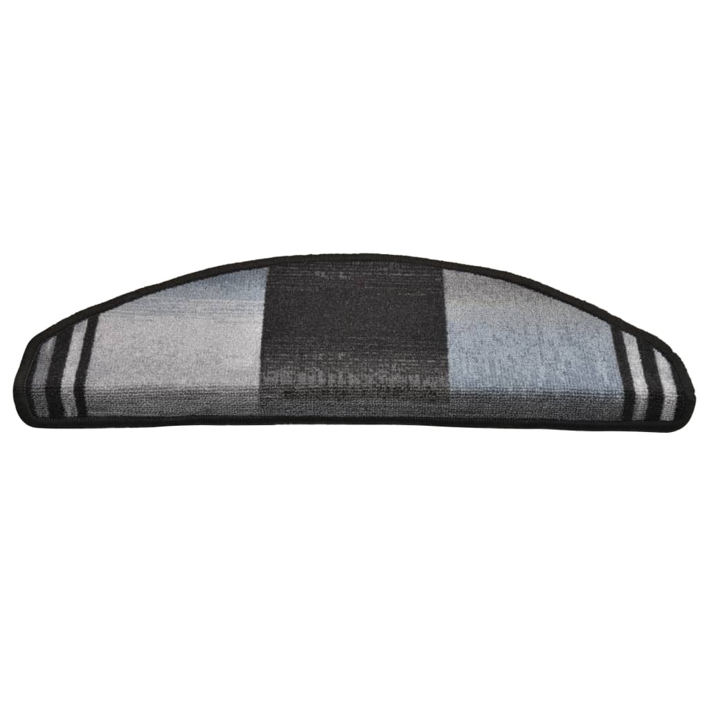 Trapmatten Zelfklevend 5 St 65X25 Cm Zwart En Grijs