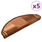 Trapmatten Zelfklevend 5 St 65X25 Cm Bruin