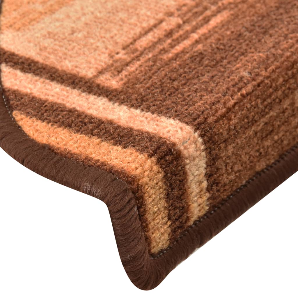 Trapmatten Zelfklevend 5 St 65X25 Cm Bruin