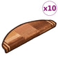 Trapmatten Zelfklevend 10 St 65X25 Cm Bruin