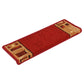 Trapmatten Zelfklevend 5 St 65X25 Cm Rood
