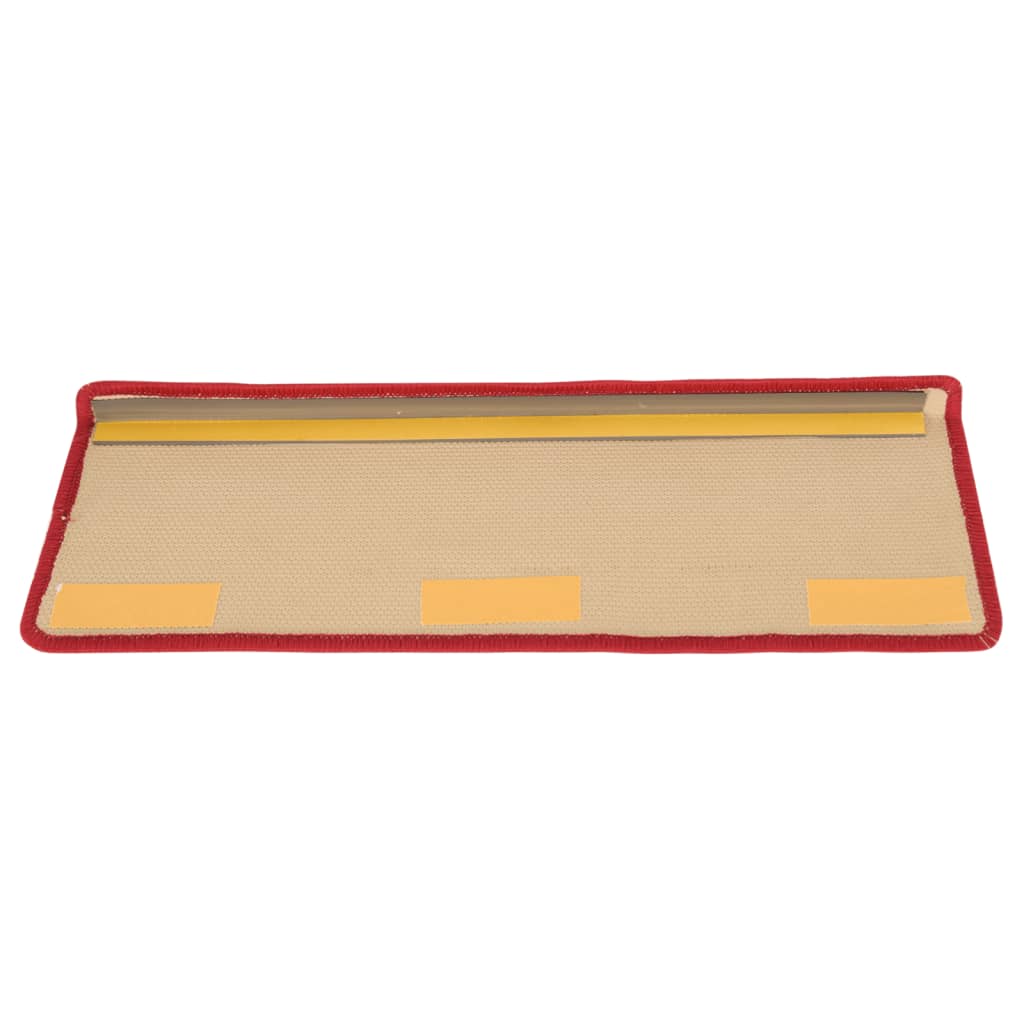 Trapmatten Zelfklevend 5 St 65X25 Cm Rood