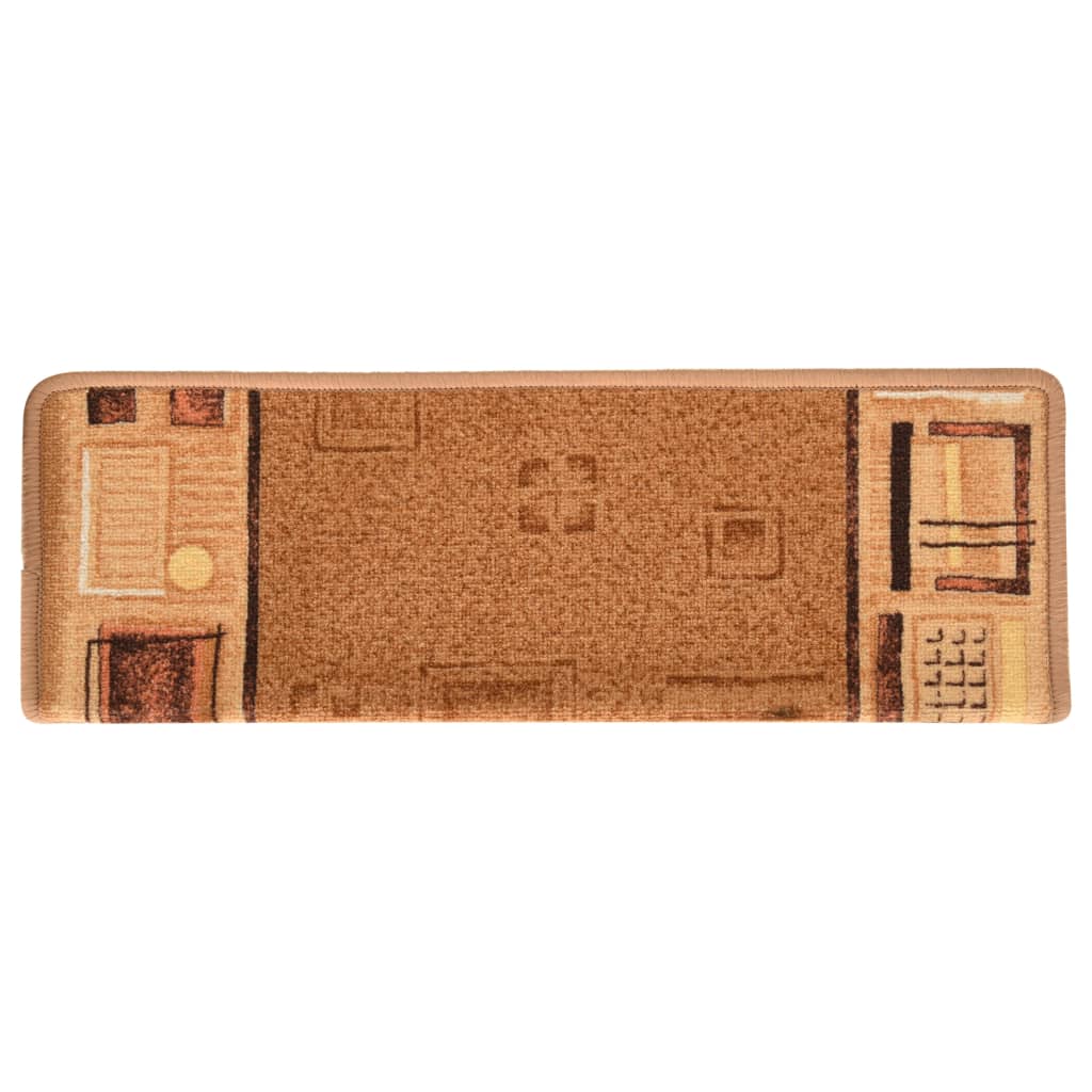 Trapmatten Zelfklevend 5 St 65X25 Cm Beige