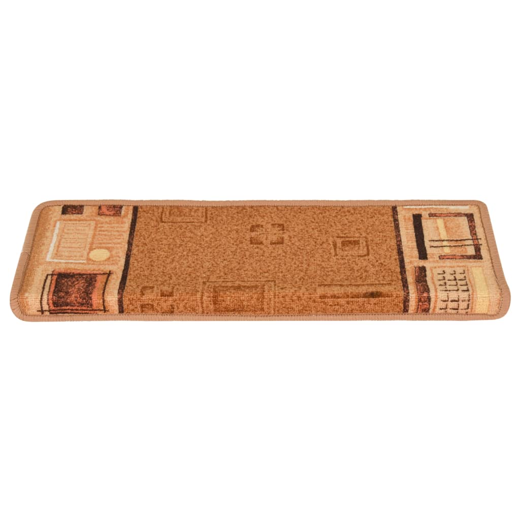 Trapmatten Zelfklevend 5 St 65X25 Cm Beige