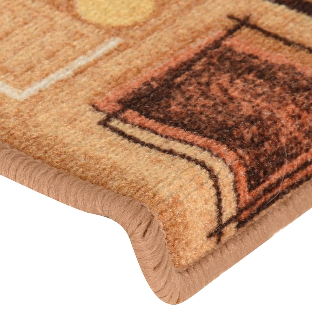 Trapmatten Zelfklevend 5 St 65X25 Cm Beige