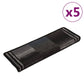Trapmatten Zelfklevend 5 St 65X25 Cm Zwart En Grijs